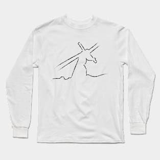 Jesus Carry The Cross Long Sleeve T-Shirt